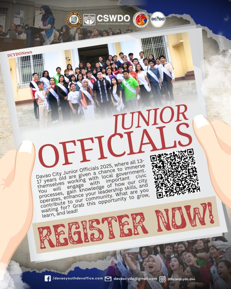 Step Into Leadership: Be the Next Davao Junior Official!
